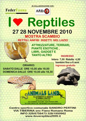 I Love Reptiles 2010
